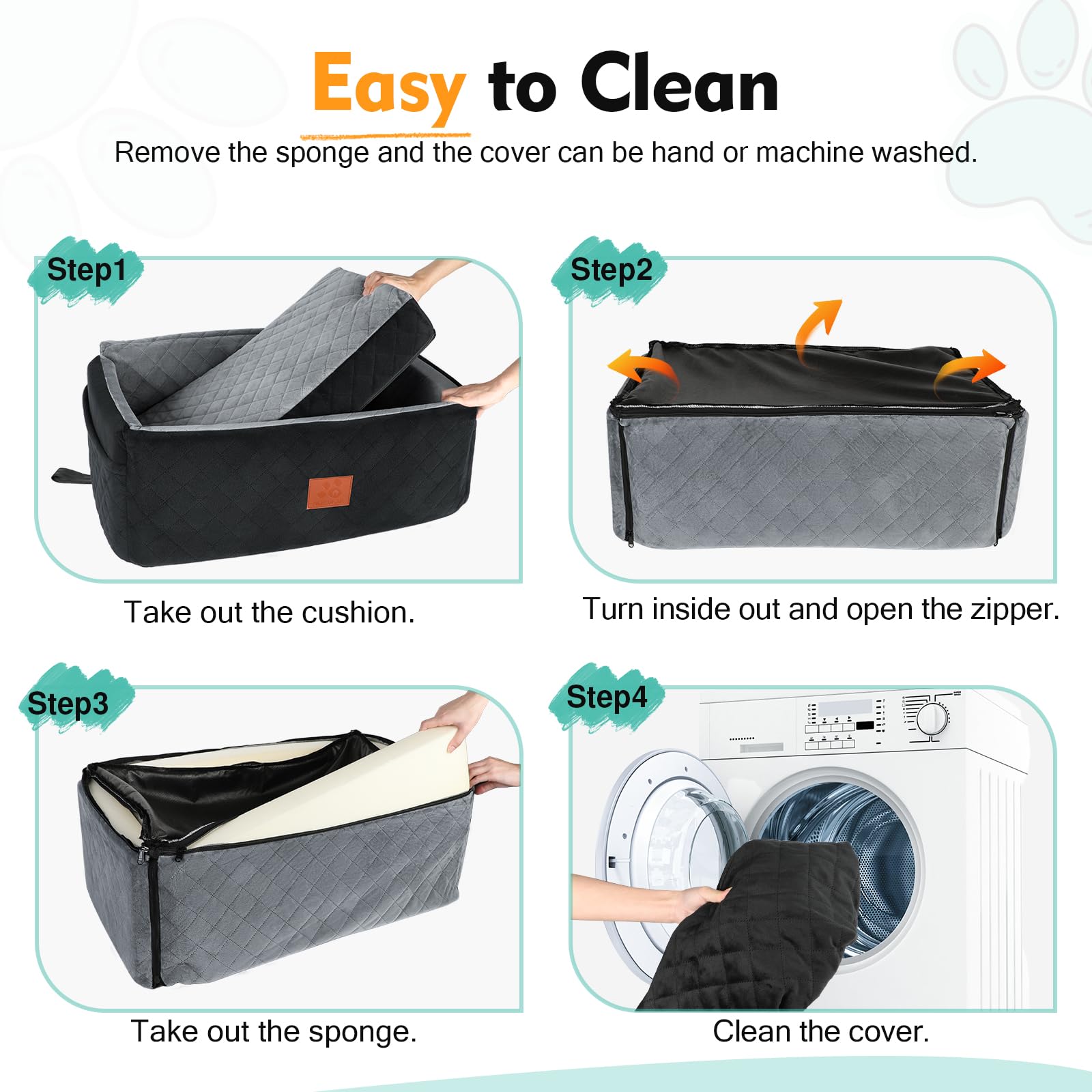 NEEZUKAR washable cover keeps car clean and fresh