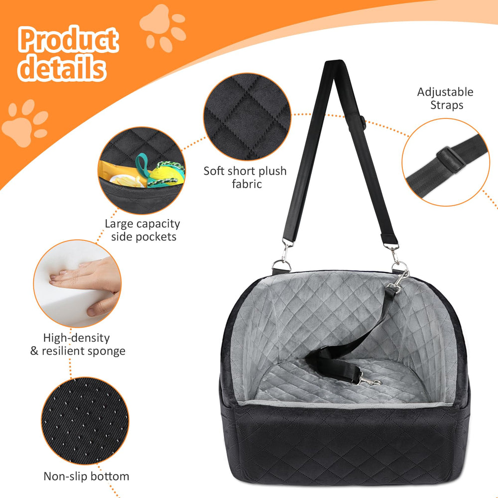 NEEZUKAR padded soft plush fabric—great comfort for small pets