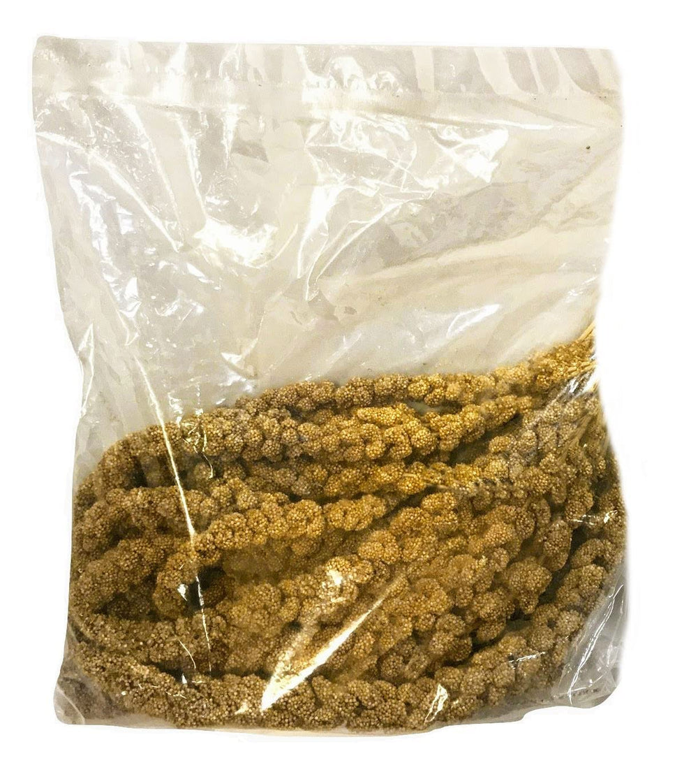 Nemeth Farms 100% natural non-GMO millet — pesticide-free snack for birds.