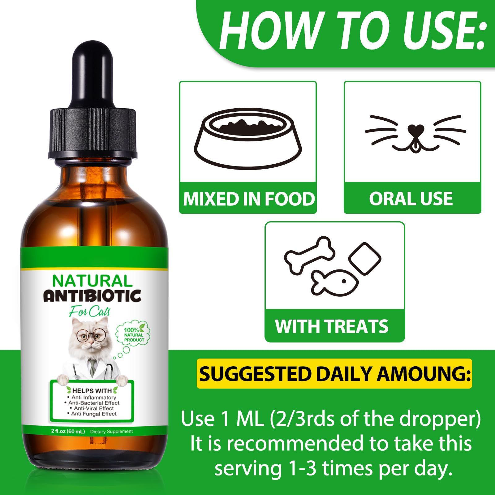 NenMaoKeNu echinacea ingredient emphasizes immune-friendly herbal notes for felines.