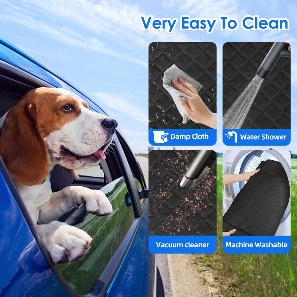Nentik Back Seat Extender car compatibility shot shows fit for cars and SUVs.