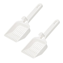 NentMent cat litter scoop package shows two sturdy ABS tools for quick litter cleanup