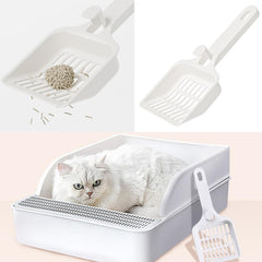 NentMent 22.4 cm scoop demonstrates generous reach for easy litter handling