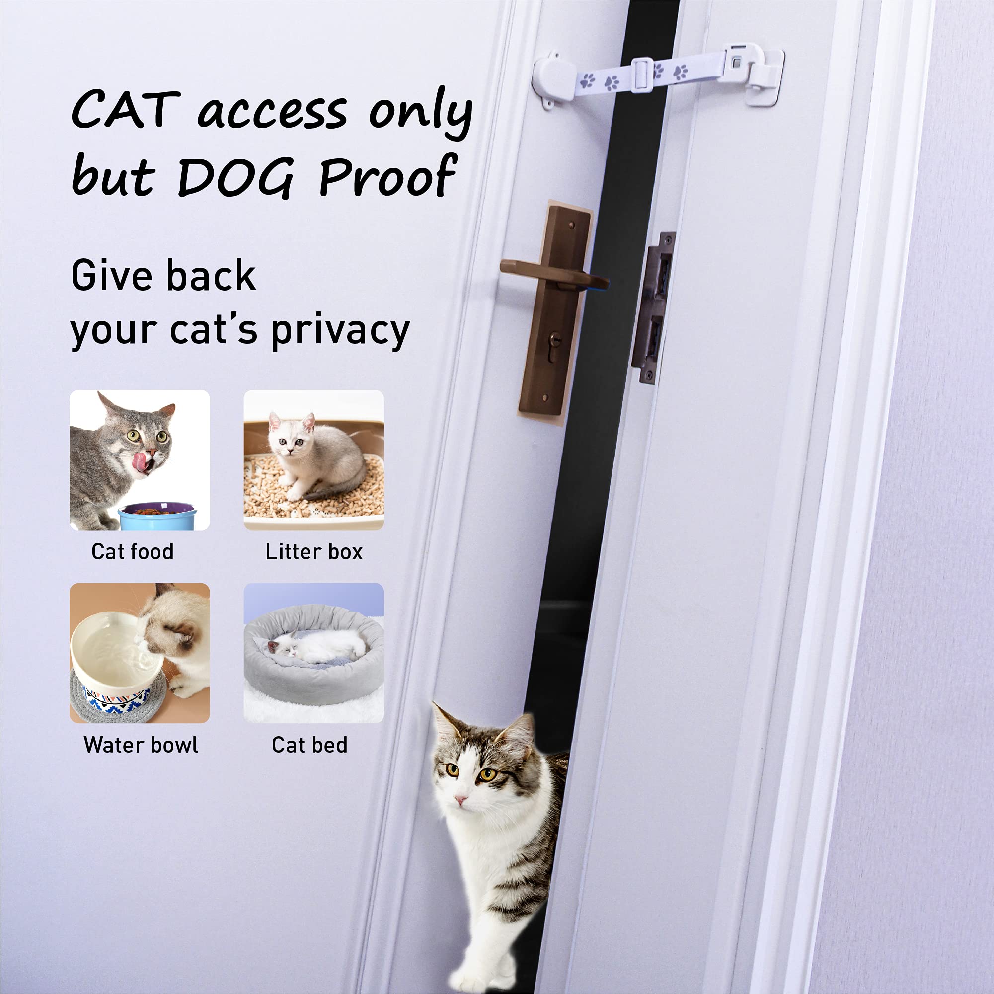 Neobay door strap with upgraded alloy inside core withstands persistent dogs