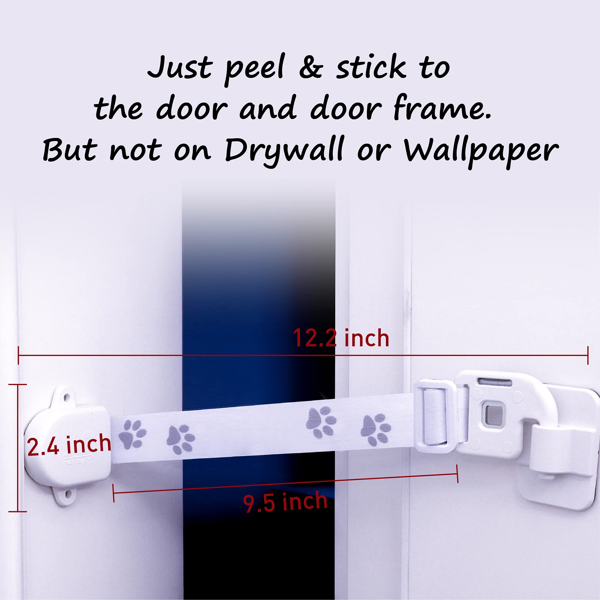 Neobay durable alloy inside guard for strong pet doors.