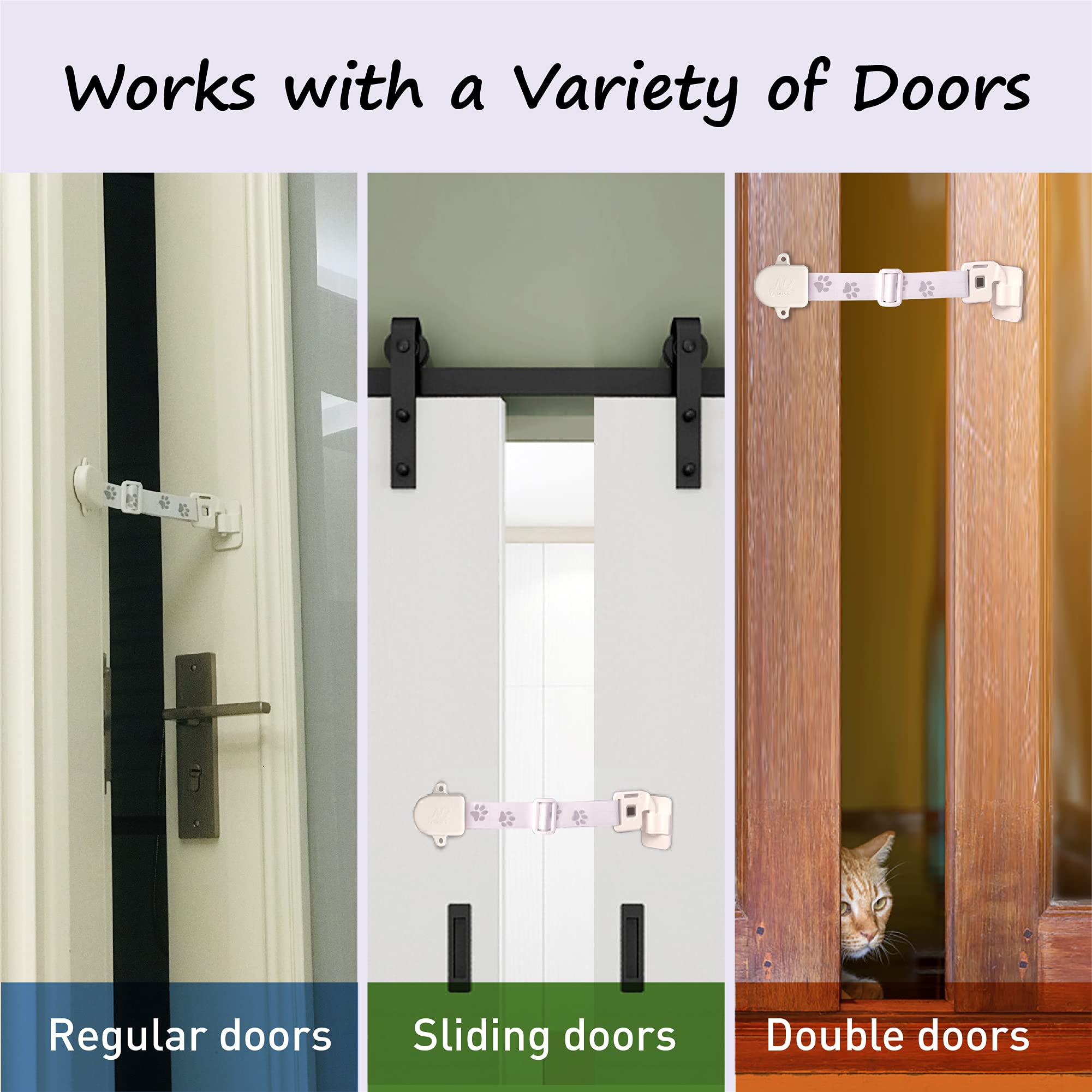 Neobay one-handed latch operation from inside or outside