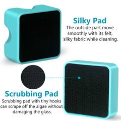NEPTONION inner glass cleaner scrubber removes stubborn algae with precision.