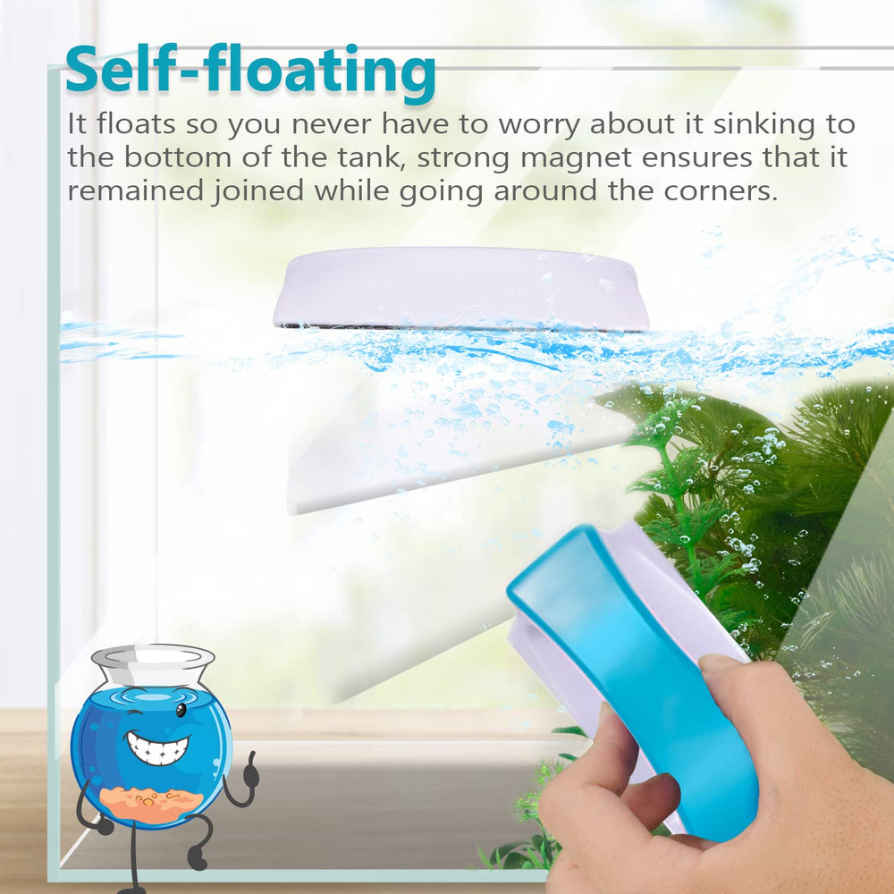 NEPTONION fabric-scrubber close-up, gentle yet effective algae removal.