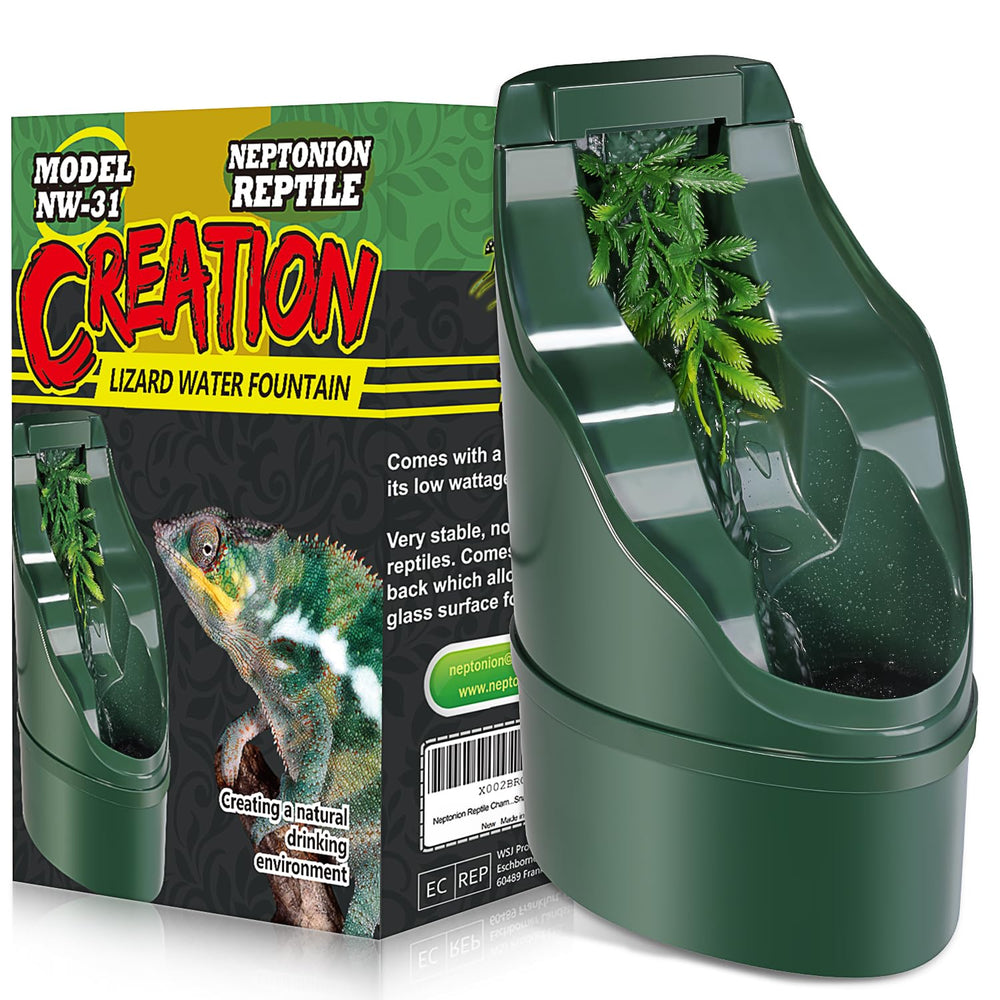 NEPTONION Reptile Cantina 1L capacity supports longer hydration