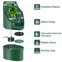NEPTONION Reptile Cantina extra pump ensures uninterrupted hydration