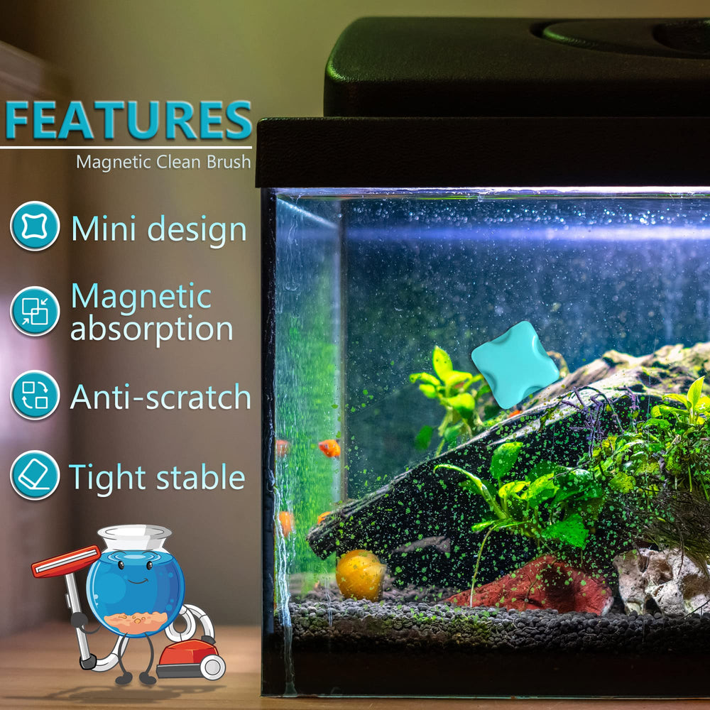 NEPTONION waterproof plastic magnet case resists rust during routine tank maintenance.