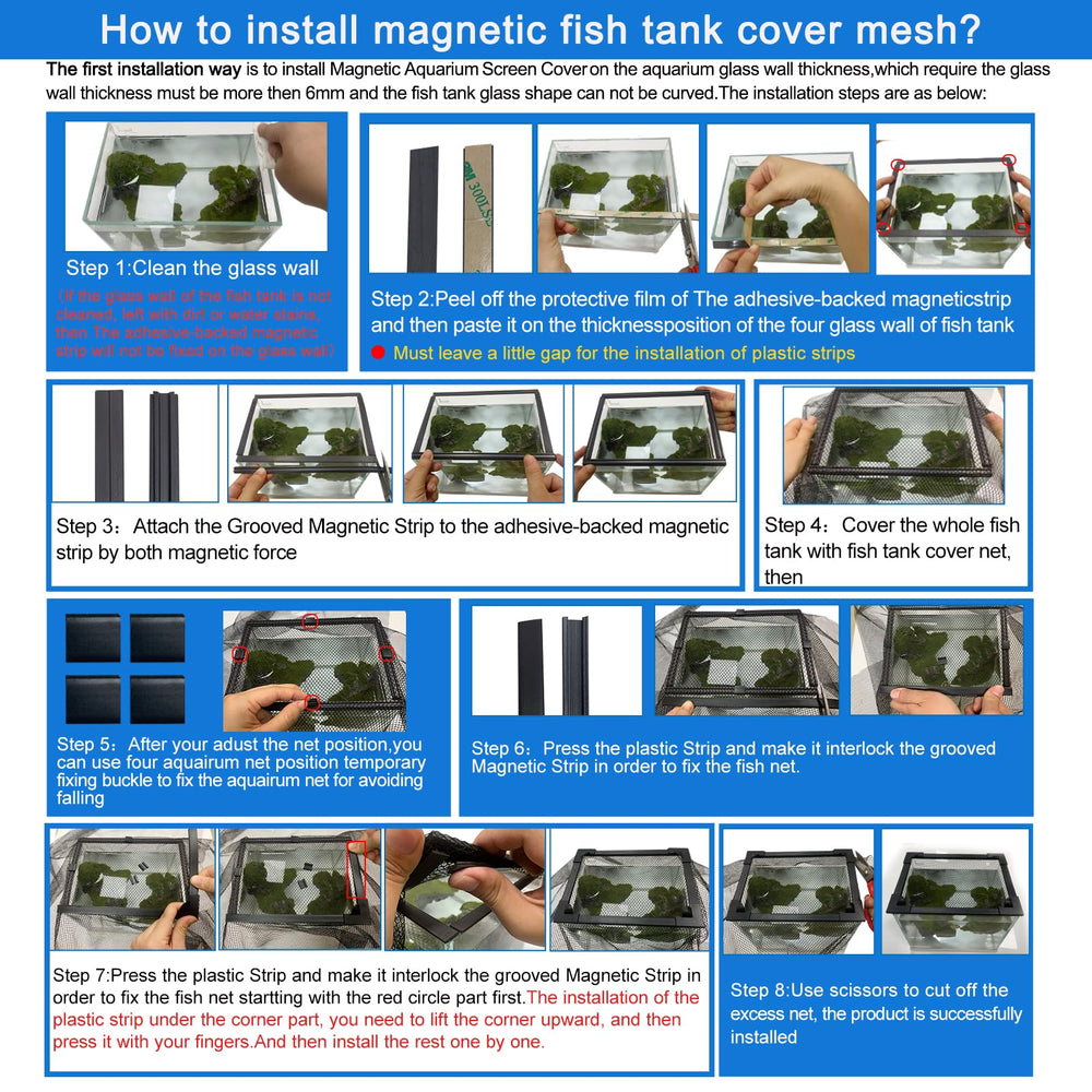 NestBasics curved tank fit highlights adaptable mesh for rounded aquariums