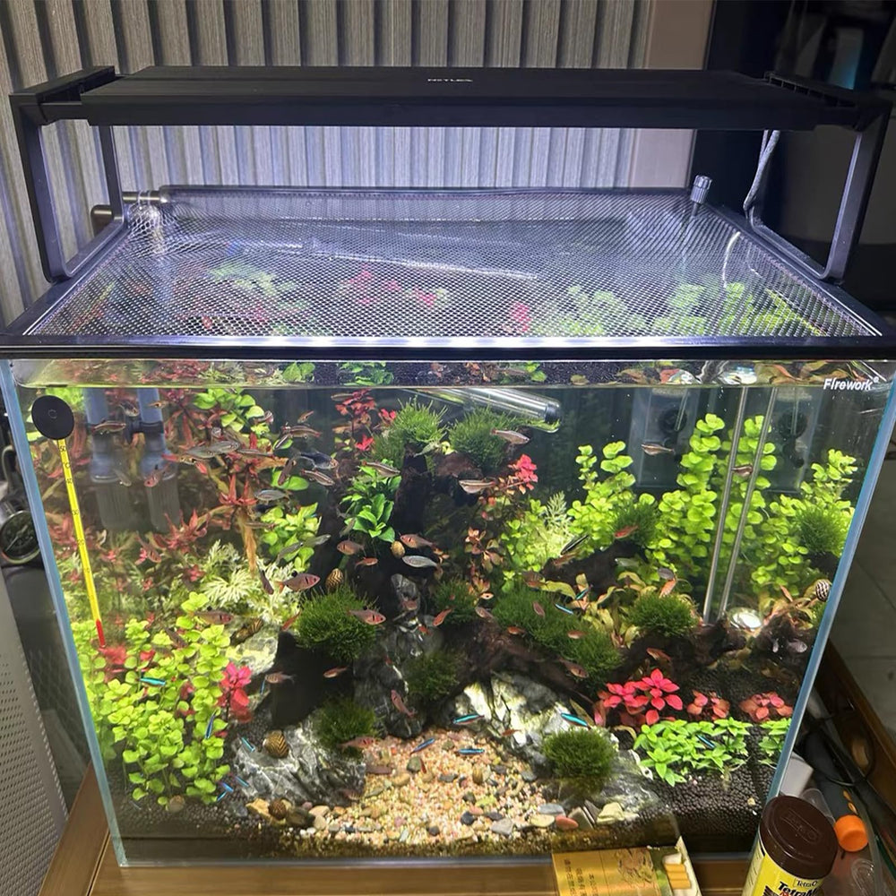 NestBasics light transmission mesh preserves light for plants and fish