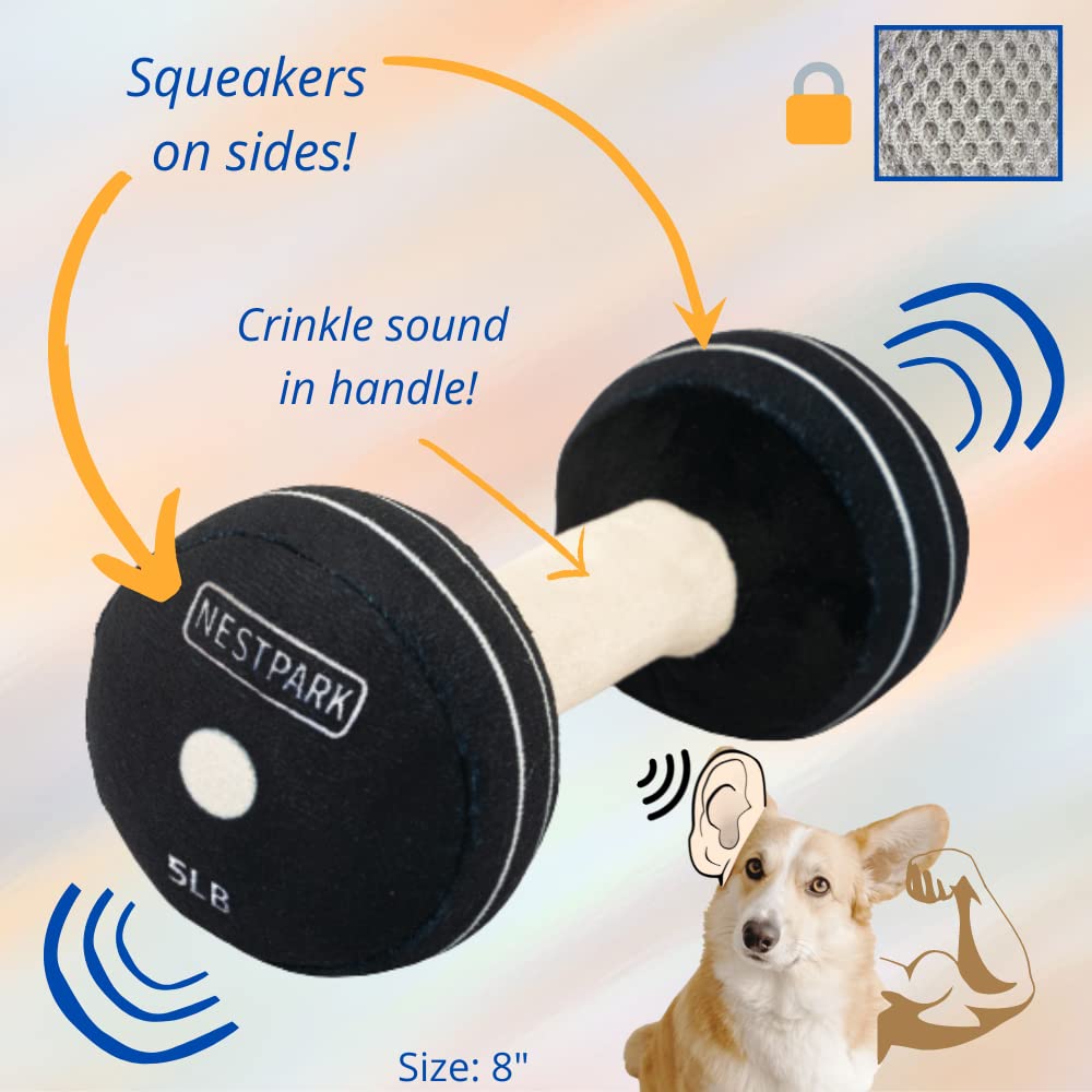 Nestpark dog toy image capturing party laughter and dog humor at gatherings