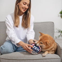 Nestpark Zen Pupper Deckies durable inner mesh keeps playful chewing safer