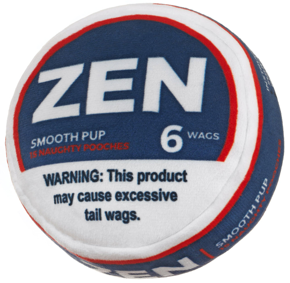 Nestpark Zen Pupper Deckies squeaky toy detail for engaging playtime with dogs
