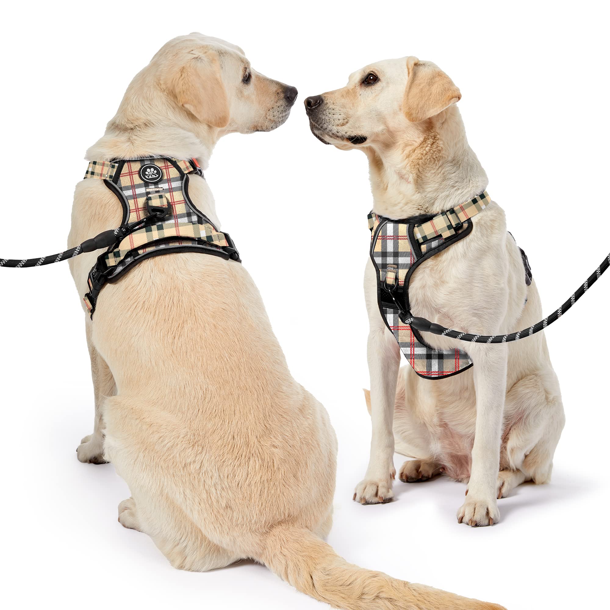 NESTROAD air mesh keeps your dog cool while wearing the harness.