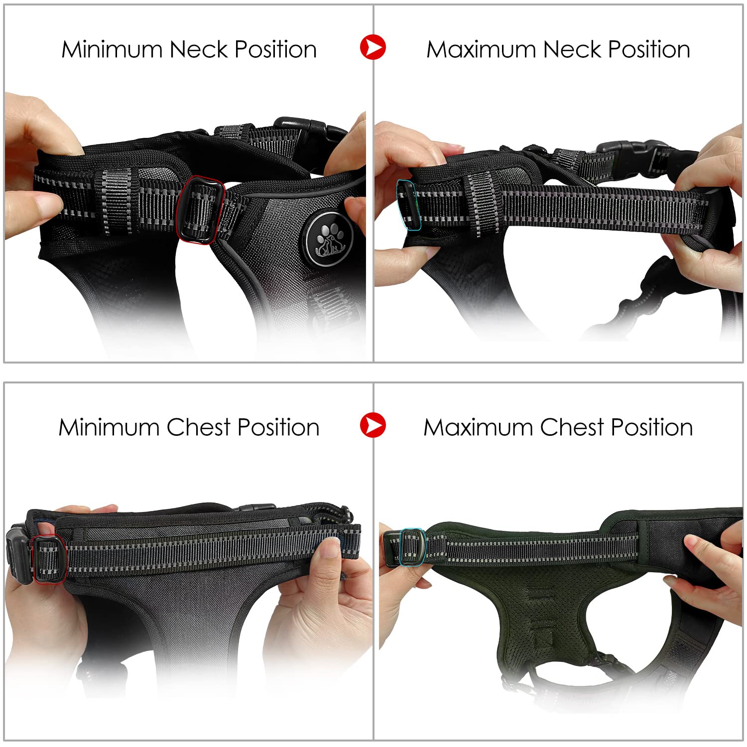 NESTROAD padded chest area detail highlights comfort during wear.
