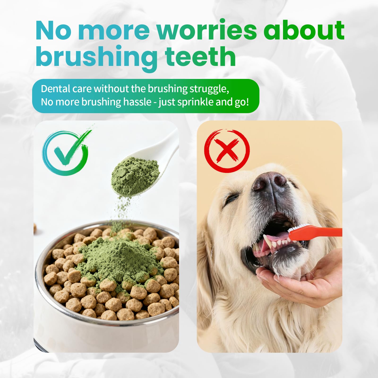 NetGVI mint scent promotes fresher breath after use.