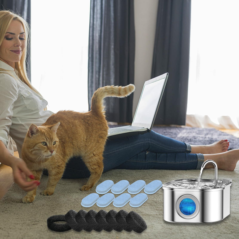 NeucomBBT unboxing shows eight filters and sponges for quick setup