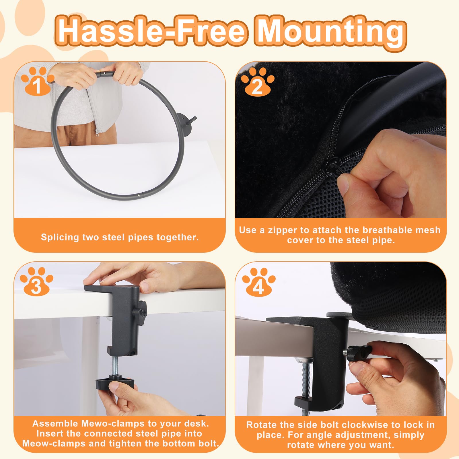 NEVESYKCUL weight capacity up to 50 lbs supports a range of cats
