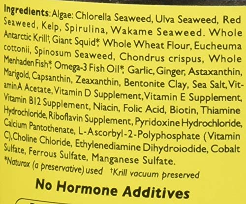 Naturox Series logo reinforces natural preservatives in AlgaeMax Regular