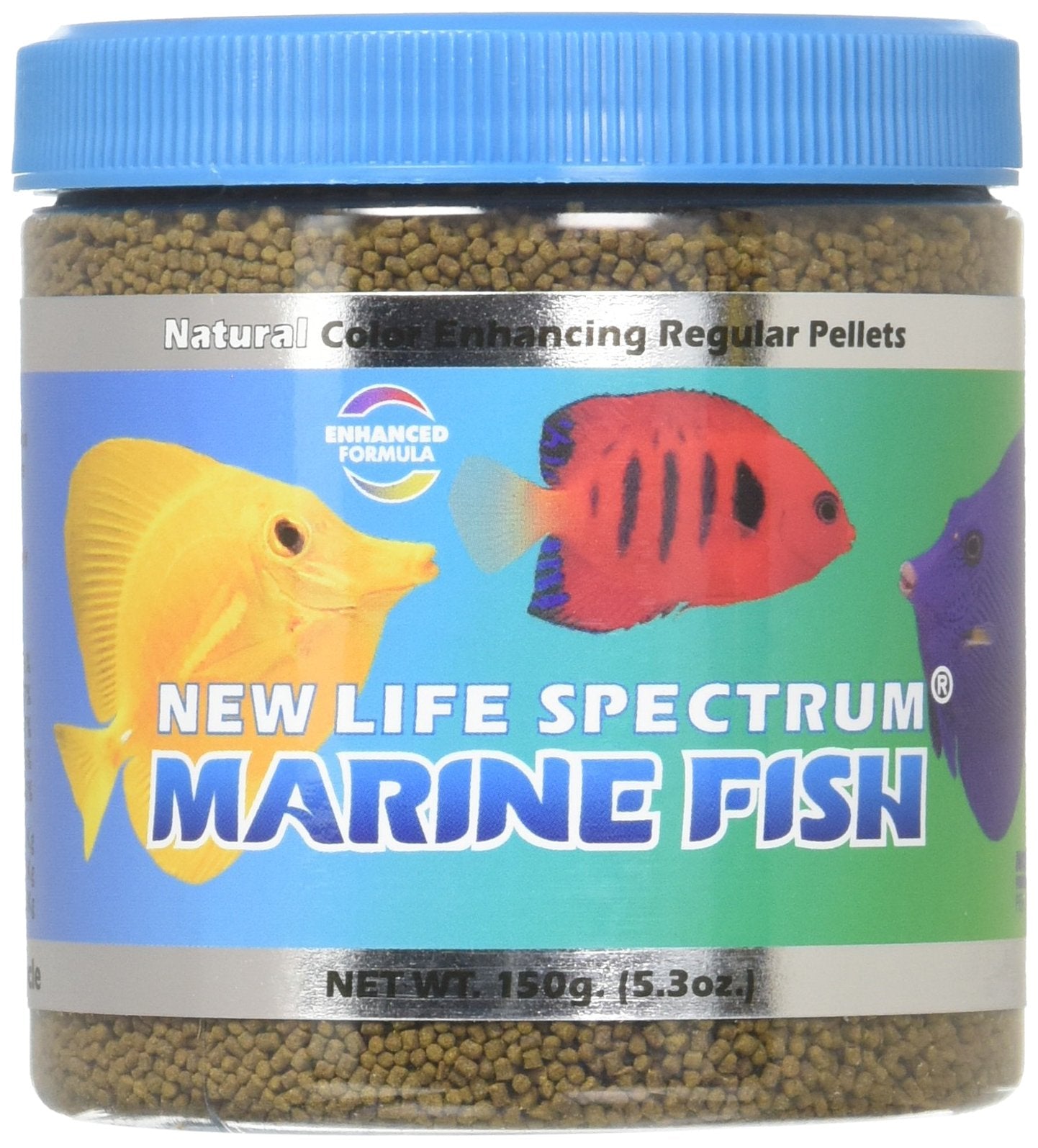 New Life Spectrum Marine 1mm sinking pellets for marine fish nutrition
