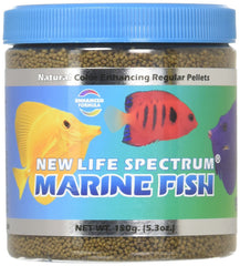 New Life Spectrum Marine 1mm sinking pellets for marine fish nutrition