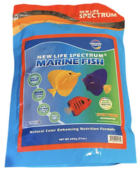 New Life Spectrum Marine Fish 1mm pellets 600g support steady growth and easy feeding.