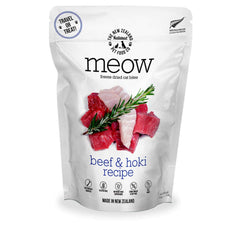 New Zealand Natural Pet Food Co Meow green mussel closeup highlights digestive-supporting ingredients for cats.