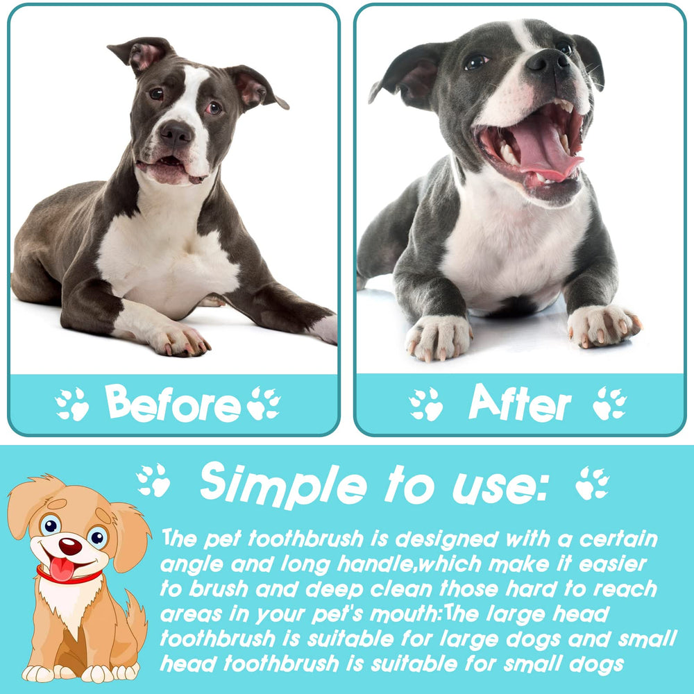Newday bulk 50-pack keeps daily brushing convenient for households with pets.