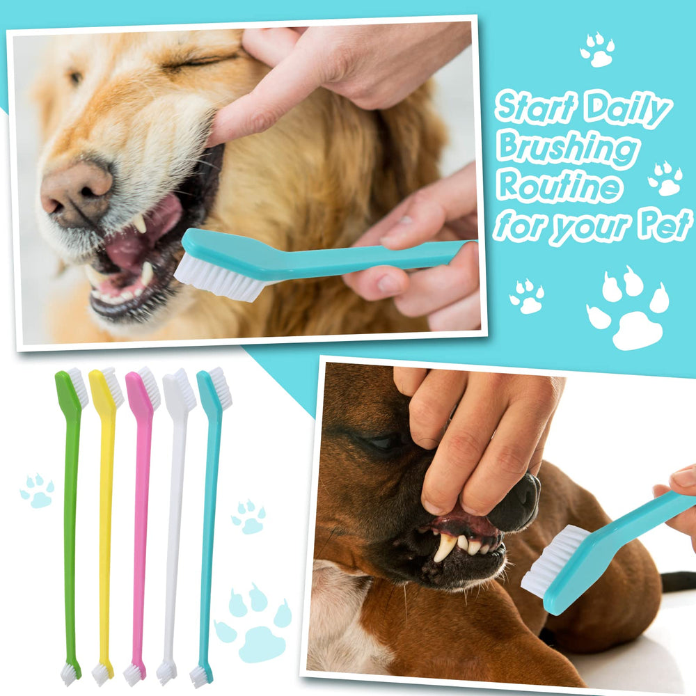 Newday pet toothbrush with super soft bristles for gentle oral care.