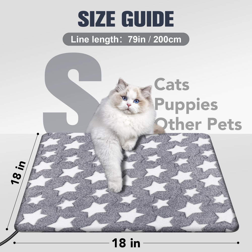 Newget cat heating pad timer control showcases adjustable warmth with auto shut-off.