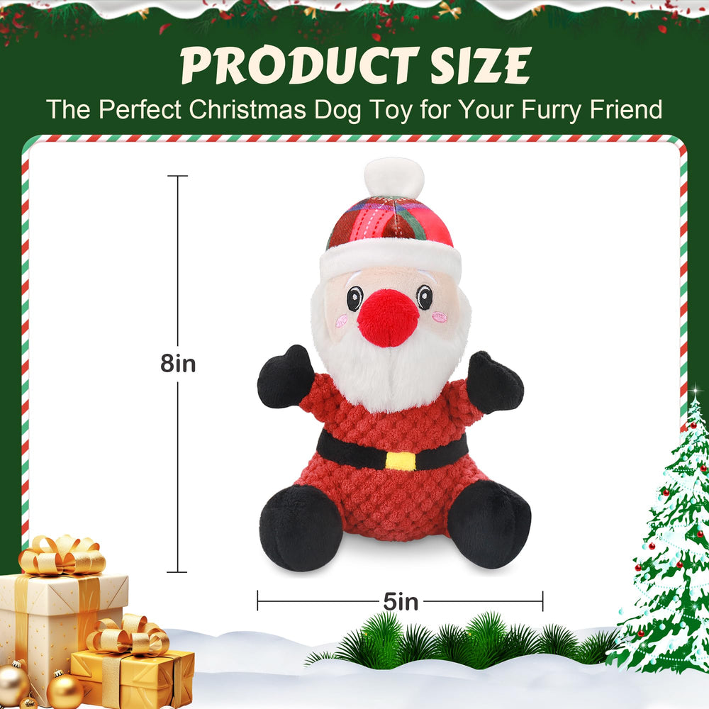Newget elk plush dog toy provides soft chew and comforting texture.