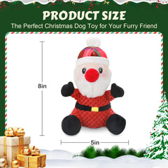 Newget elk plush dog toy provides soft chew and comforting texture.