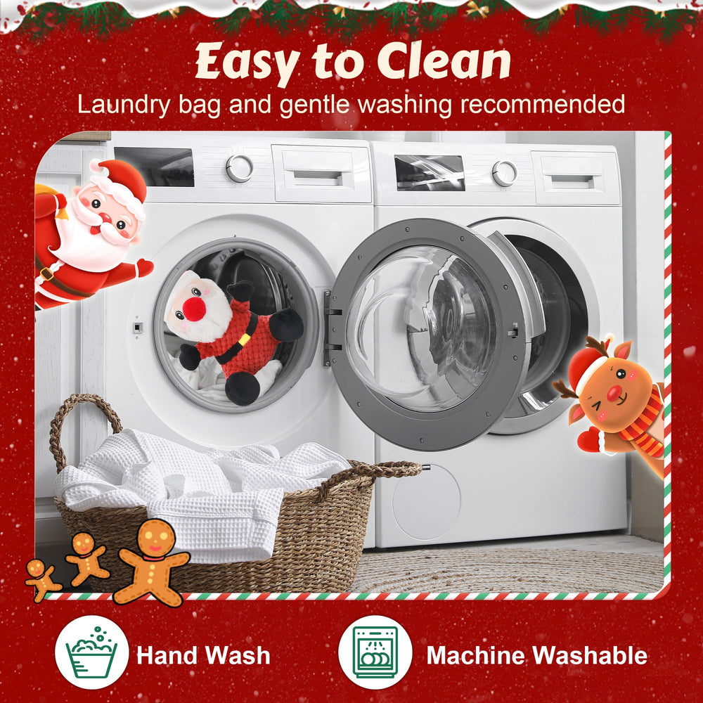 Newget plush squeaky dog toy with ears boosts interactive training and boredom relief.