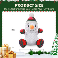 Newget Squeaky Dog Toy Santa Claus encourages joyful stimulation during festive play.