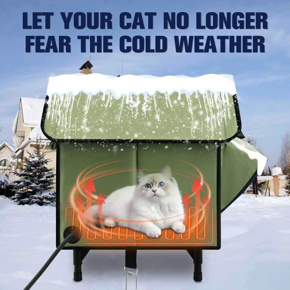 Newget transparent window lets you observe a relaxed cat