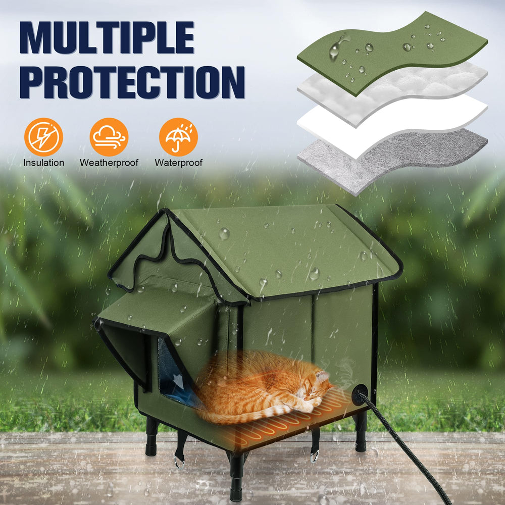 Newget weatherproof shelter features thermal lining for wind protection