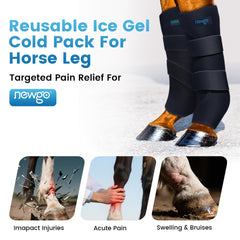 NEWGO 3D-contoured design hugs joints for even cold therapy