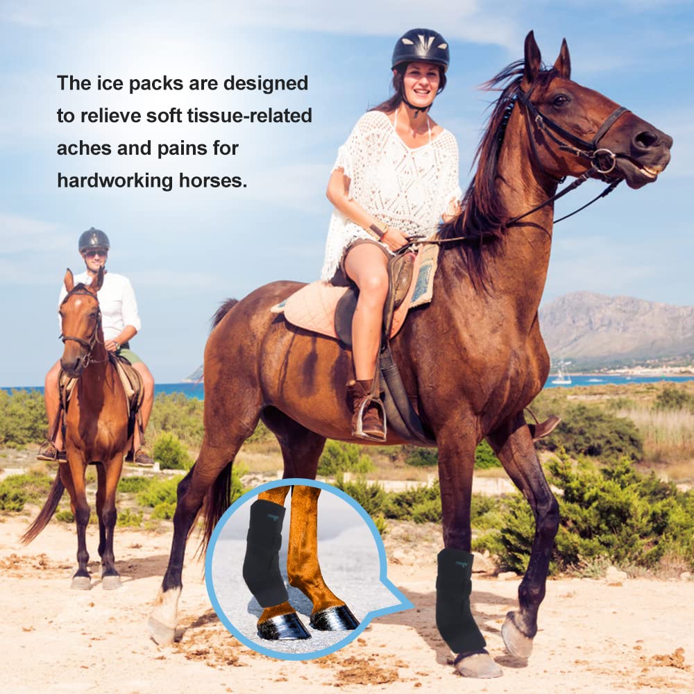 NEWGO full-leg-coverage image captures wrap spanning entire leg for comprehensive cooling