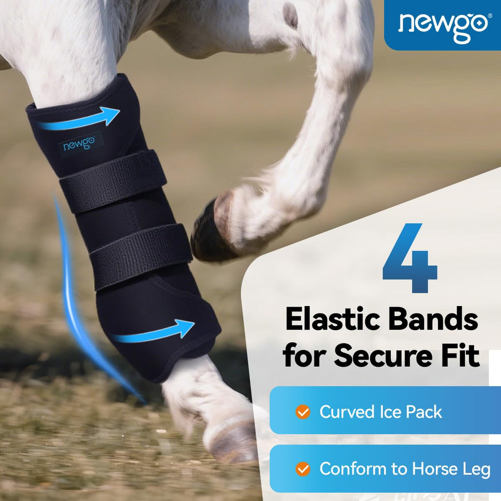 NEWGO soft neoprene cover protects legs during icing