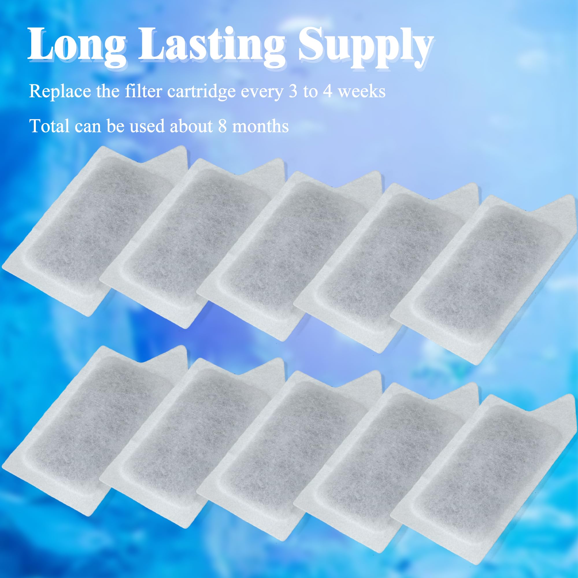 NEWKE small-tank cartridges fit 3-10 gallon setups for compact aquariums.
