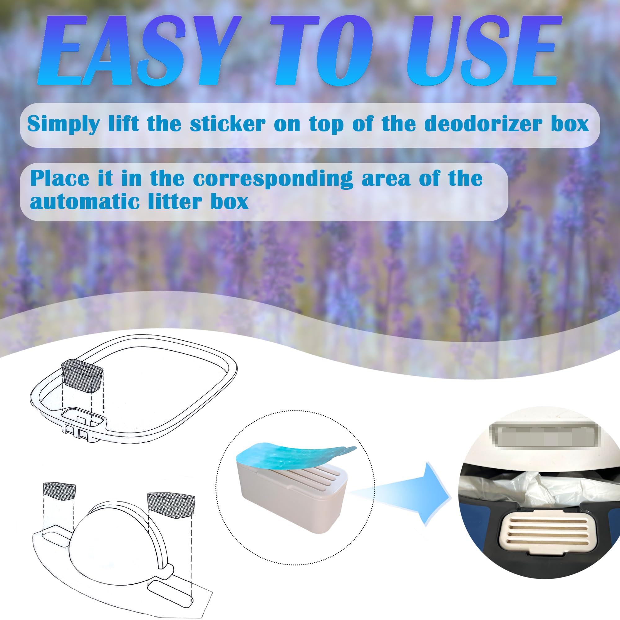 NEWKE deodorizer block designed for 30-day use in busy homes.