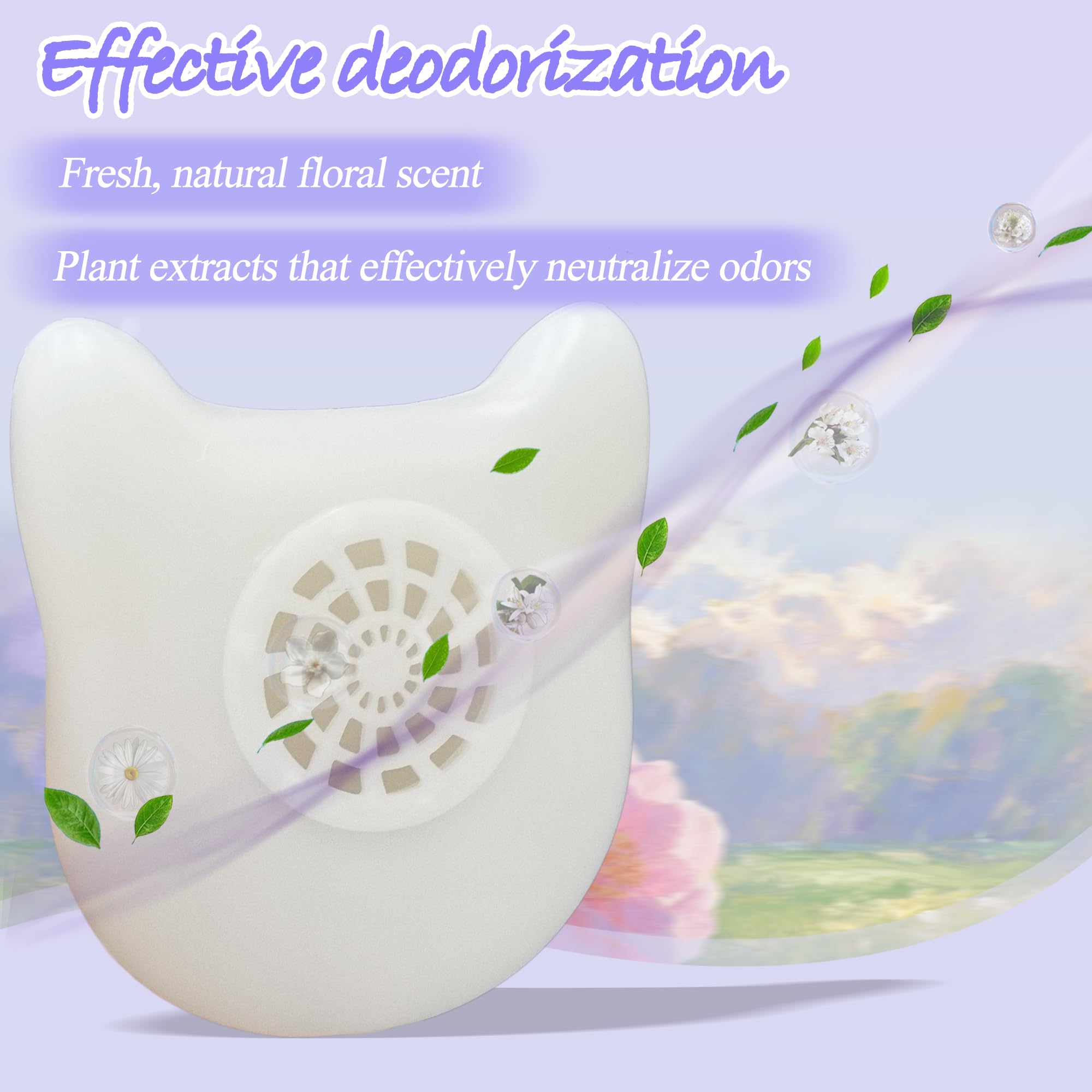 NewKe deodorizer packaging highlights four-month freshness and plant-based odor control.