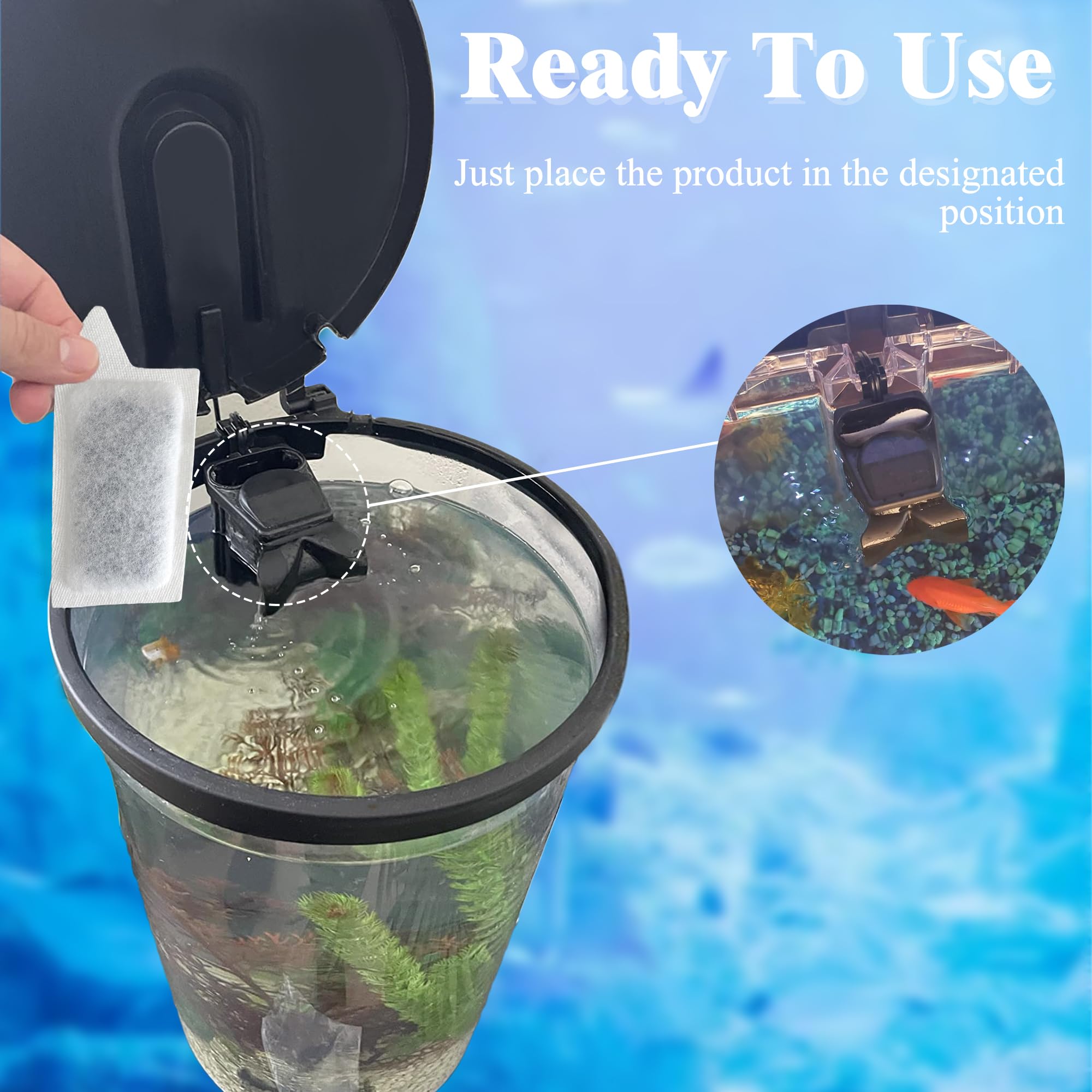 NEWKE easy-grip tab aids dry, simple cartridge replacement.
