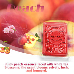 NEWKE peach fragrance gel provides pleasant scent and odor control in living spaces.