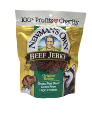 Newman's Own dog treats bundle pack showing two flavors.
