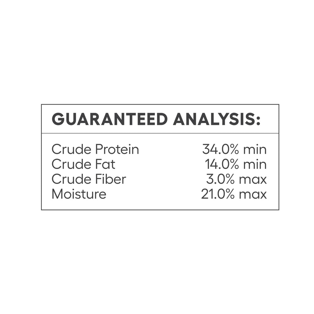 Newman's Own Jerky Dog Treats Grain-free ingredients emphasize natural protein and crunch