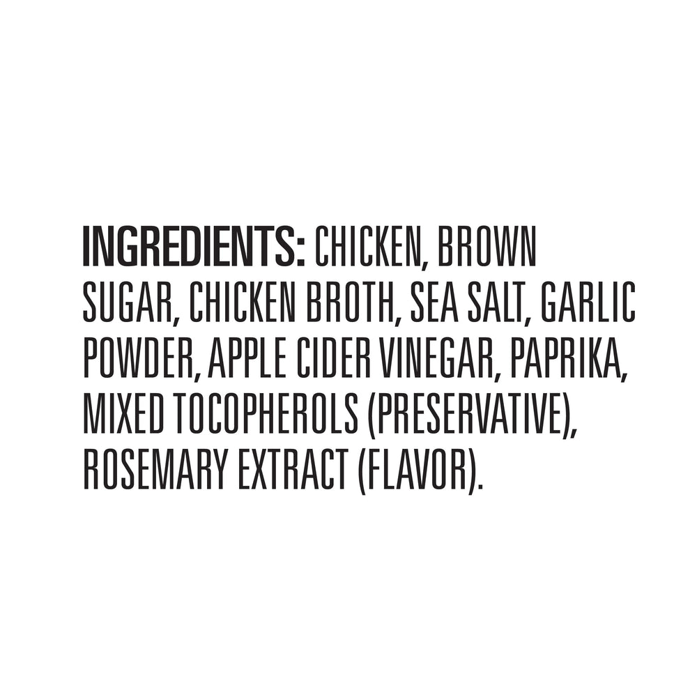 Newman's Own Jerky Dog Treats US farm-raised chicken version in the product image